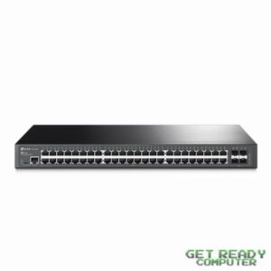 TP-LINK TL-SG3452 switch di rete Gestito L2 Gigabit Ethernet (10: 100: 1000) Nero
