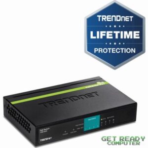 Trendnet 8-Port 10/100Mbps PoE Switch (4 PoE: 4 Non-PoE) (30W)