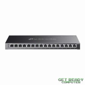 TP-Link Omada SG2016P switch di rete Gestito L2/L2+ Gigabit Ethernet (10/100/1000) Supporto Power over Ethernet (PoE) Nero
